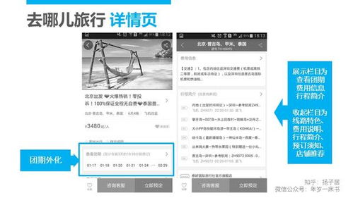 用户体验要素实践 三款移动端旅行产品的自由行产品竞品分析